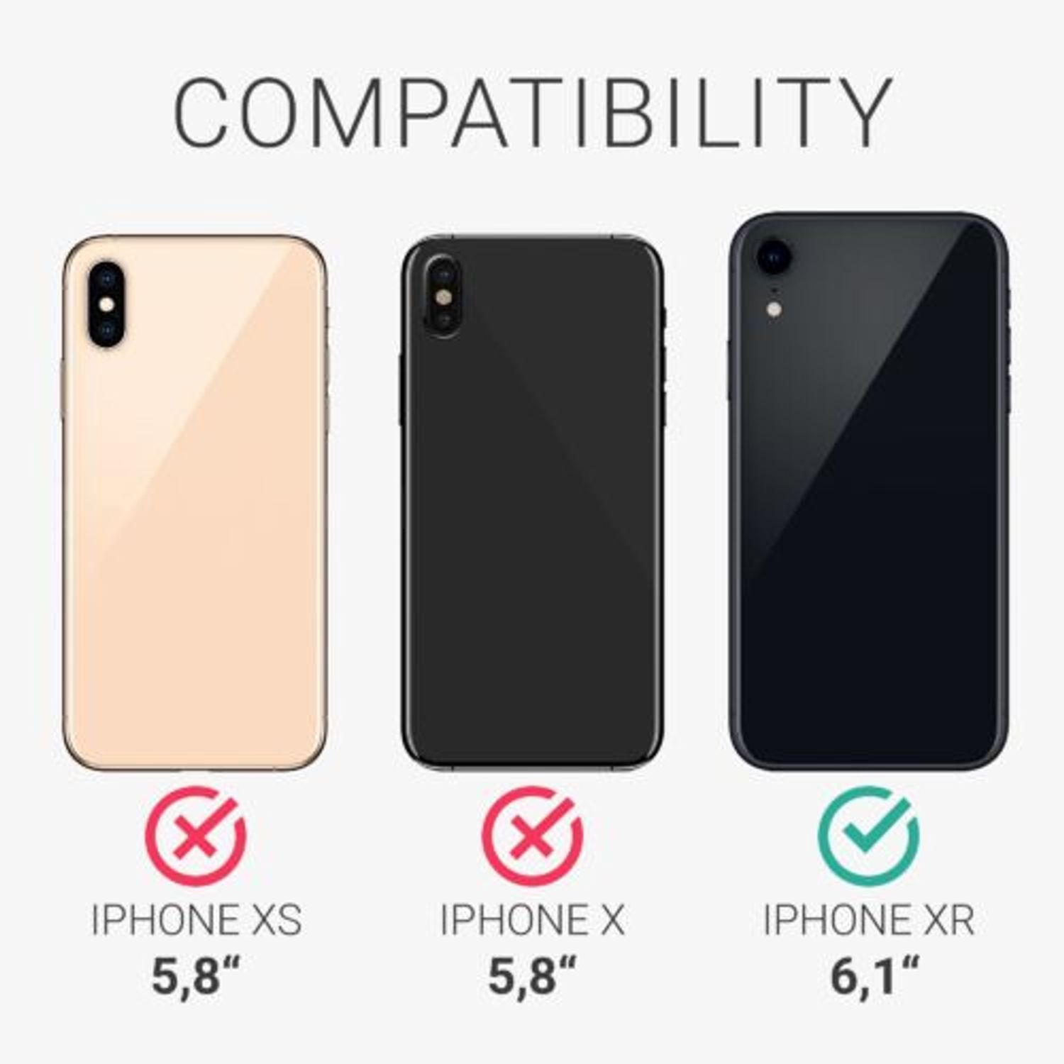 Husa pentru iPhone XR, Silicon, Verde, 45907.214 fotografia produsului View 6 L