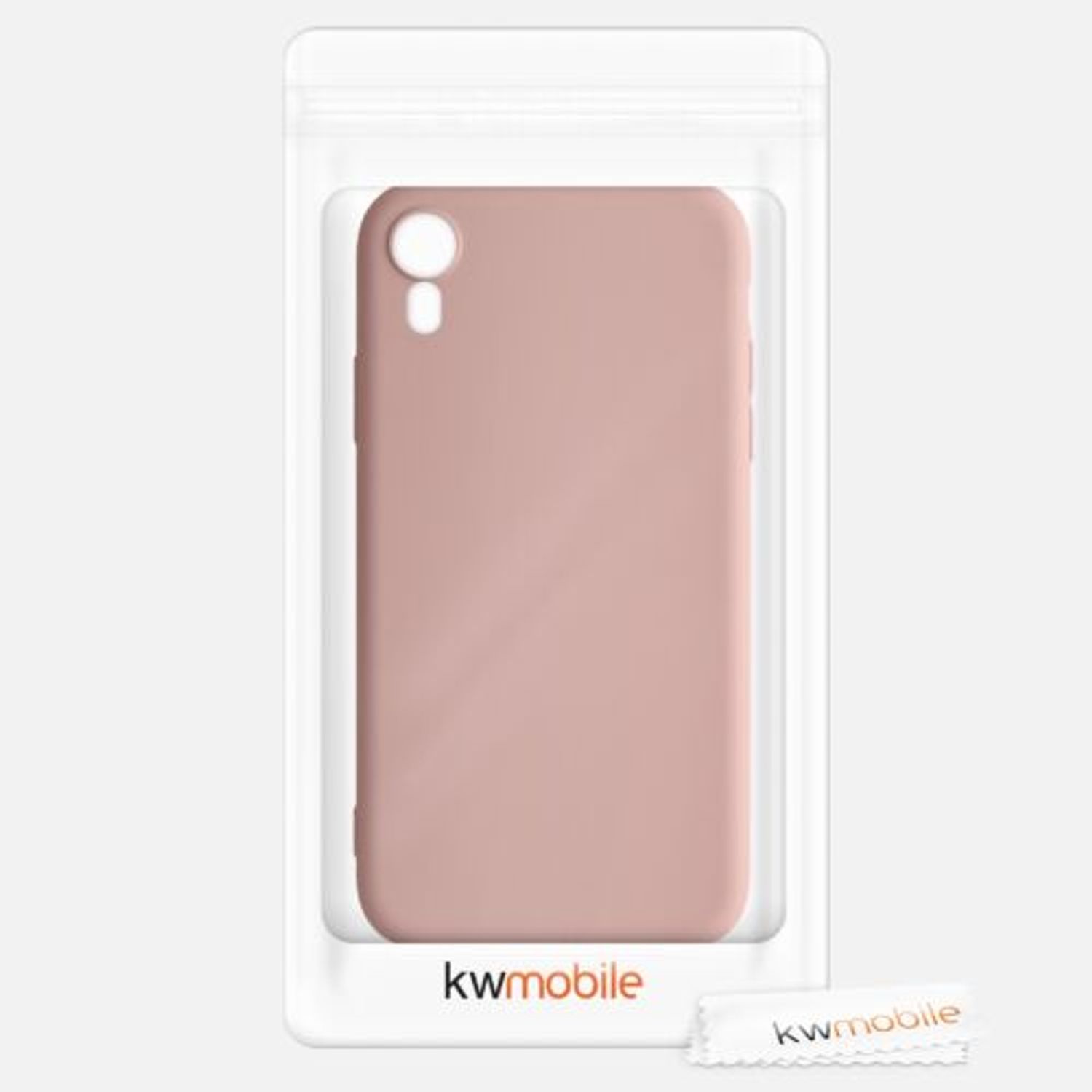 Husa pentru Apple iPhone XR, Silicon, Roz, 45907.193 fotografia produsului View 2 L
