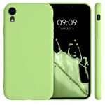 Husa pentru iPhone XR, Silicon, Verde, 45907.214 fotografia produsului View 2 S