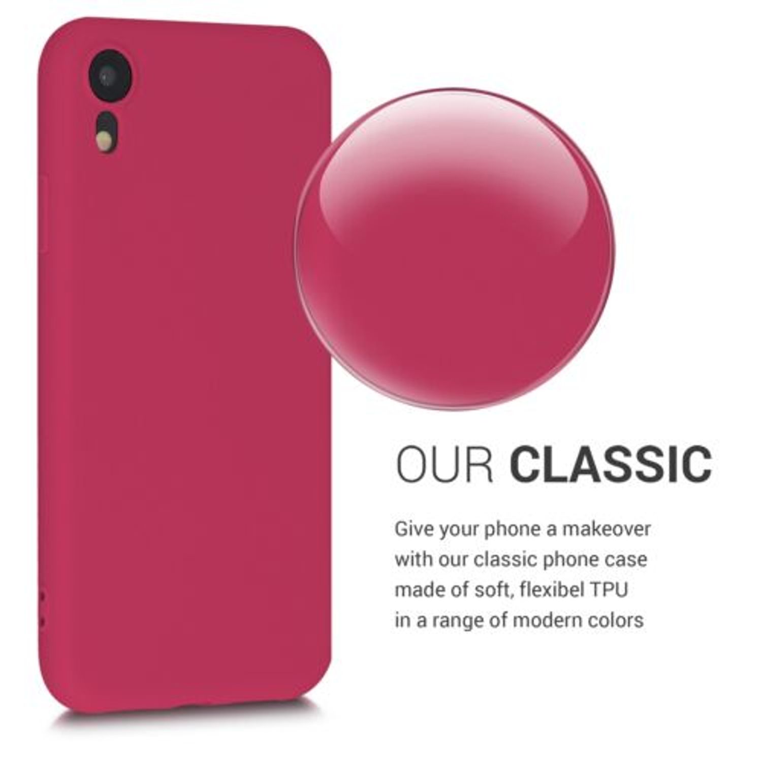 Husa pentru Apple iPhone XR, Silicon, Violet, 45907.175 fotografia produsului View 4 L