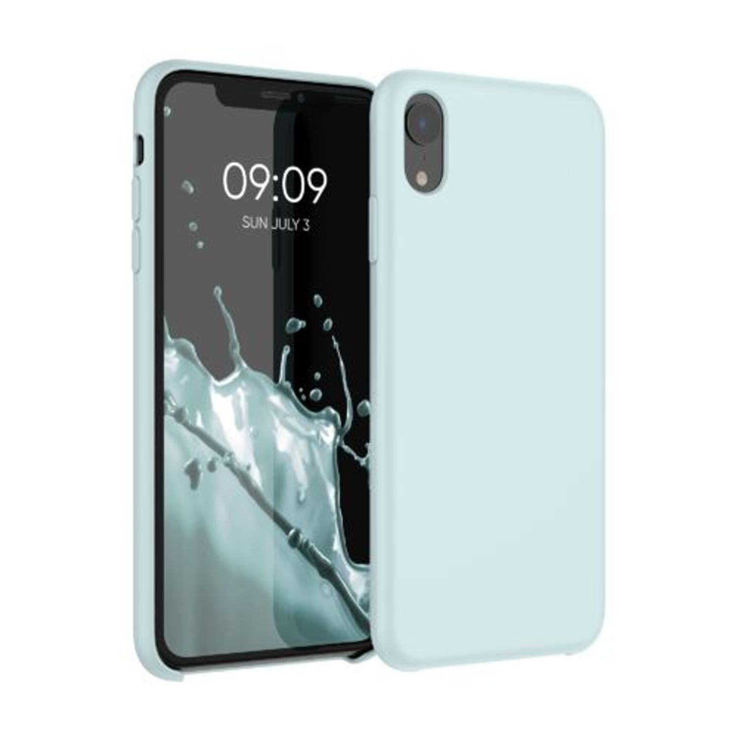 Husa pentru Apple iPhone XR, Silicon, Verde, 45910.71 fotografia produsului