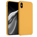 Husa pentru Apple iPhone XS Max, Silicon, Galben, 45909.217 fotografia produsului