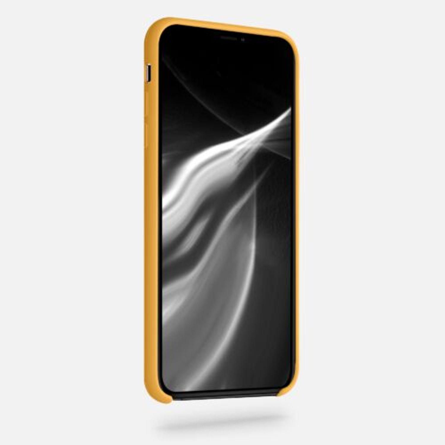 Husa pentru Apple iPhone XS Max, Silicon, Galben, 45909.217 fotografia produsului View 3 L