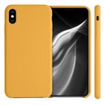 Husa pentru Apple iPhone XS Max, Silicon, Galben, 45909.217 fotografia produsului View 2 S