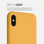 Husa pentru Apple iPhone XS Max, Silicon, Galben, 45909.217 fotografia produsului View 4 S