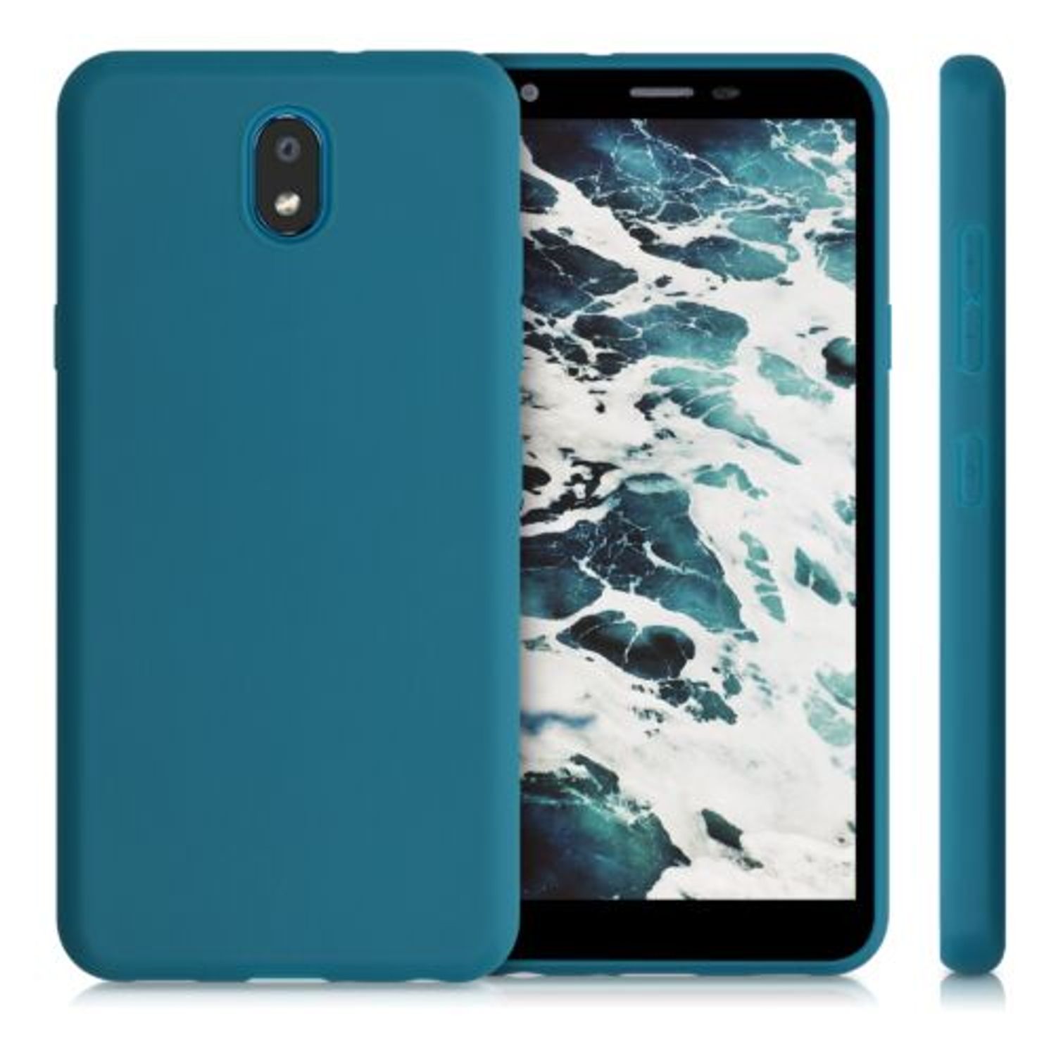 Husa pentru LG K30 (2019), Silicon, Verde, 50491.57 fotografia produsului View 2 L
