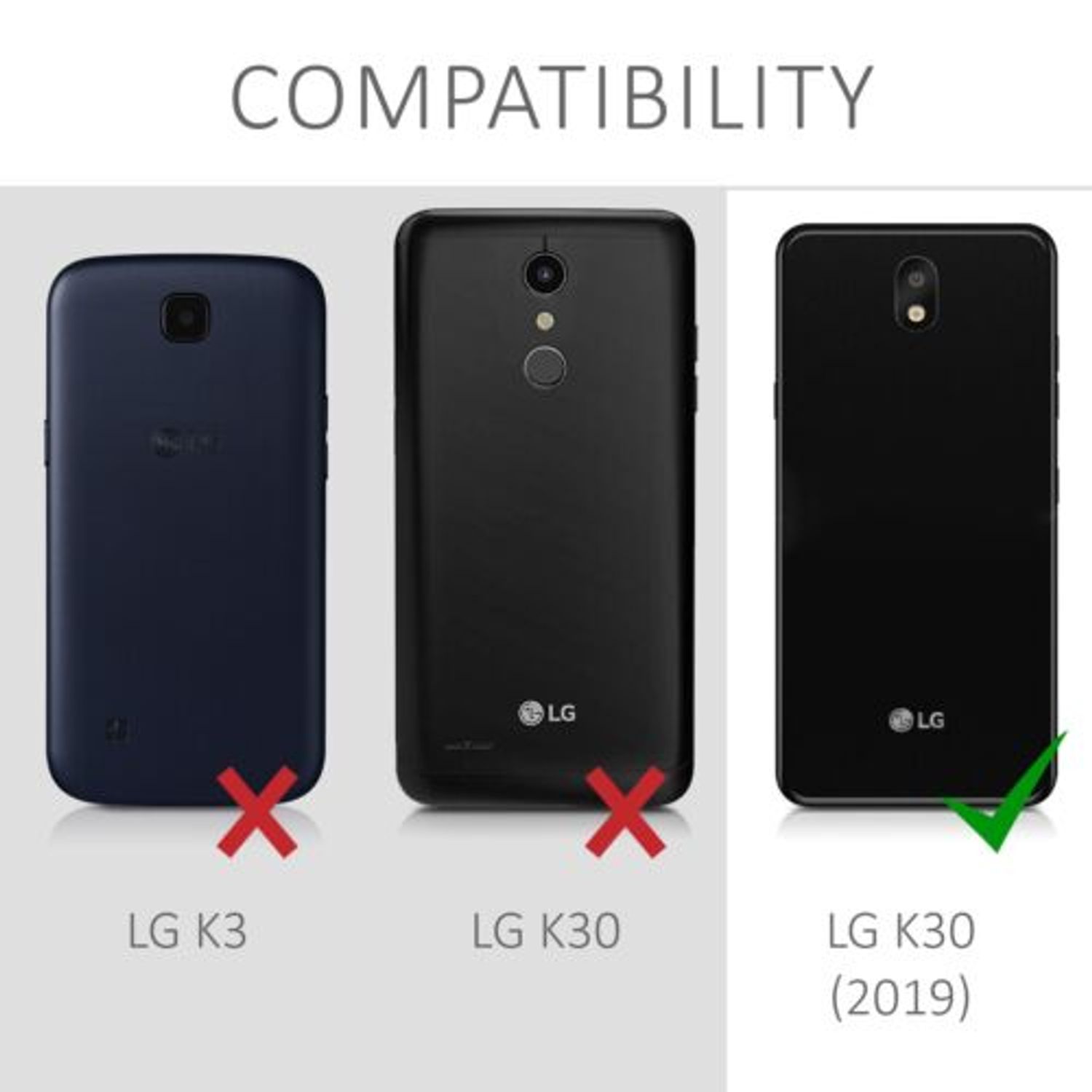 Husa pentru LG K30 (2019), Silicon, Verde, 50491.57 fotografia produsului View 6 L