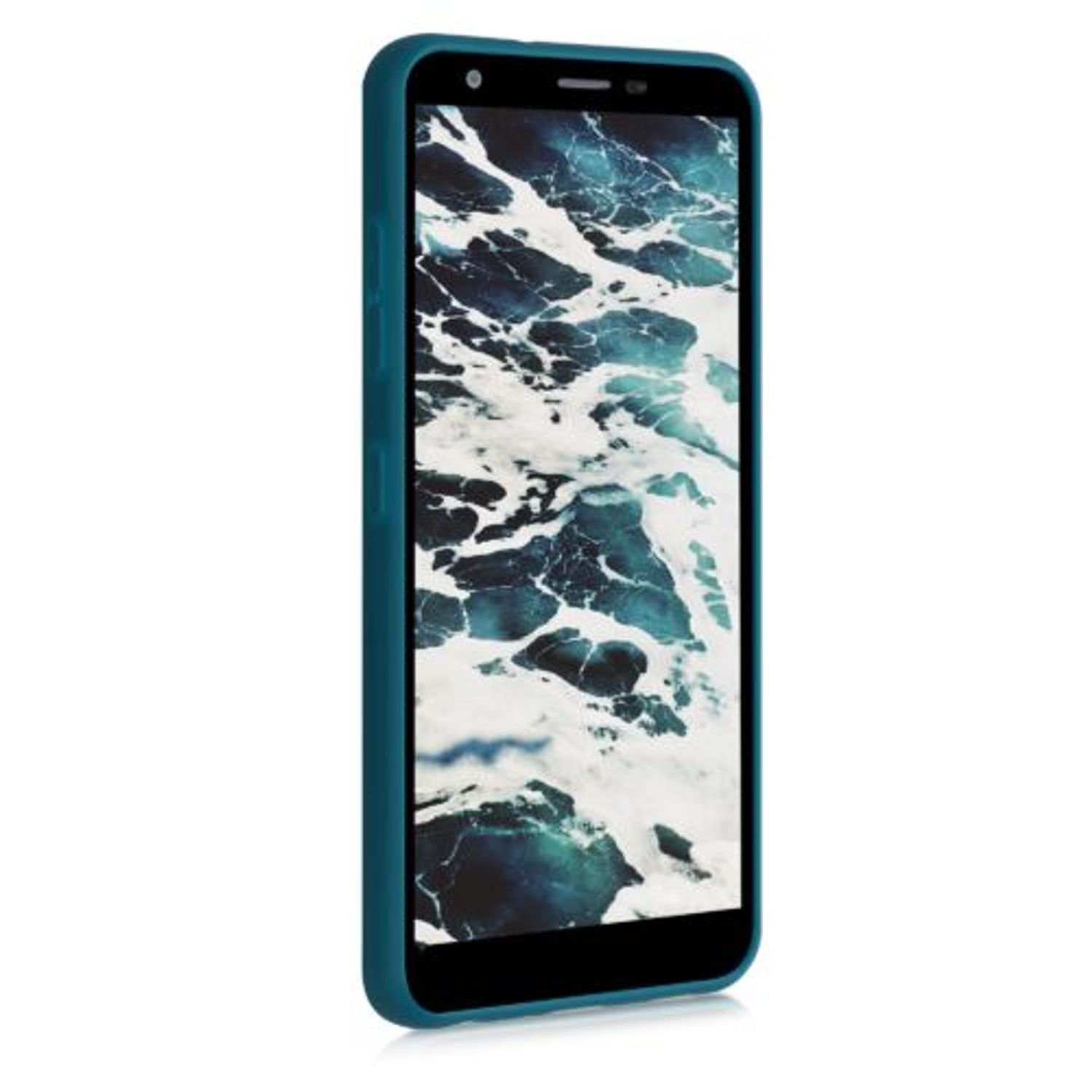 Husa pentru LG K30 (2019), Silicon, Verde, 50491.57 fotografia produsului View 3 L