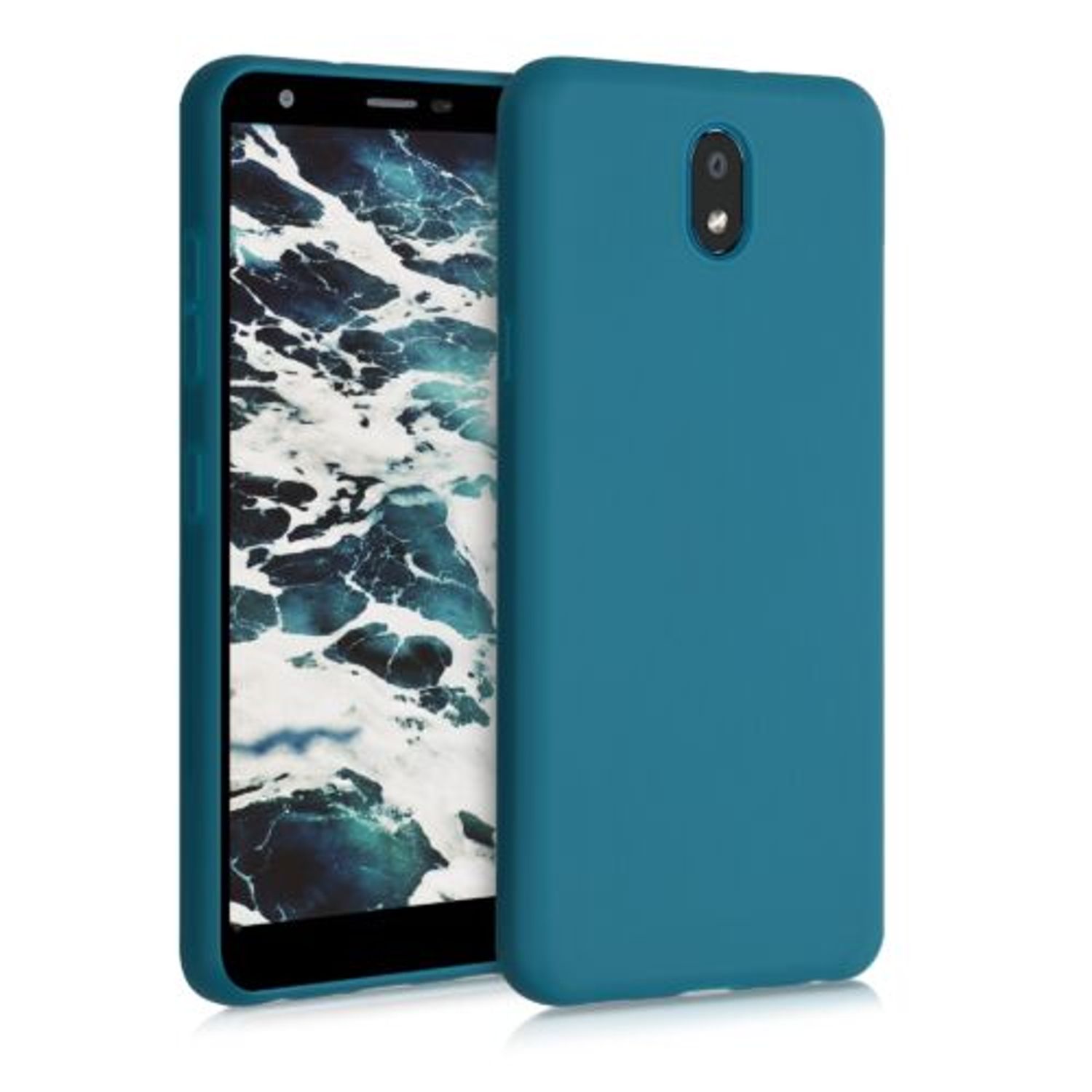 Husa pentru LG K30 (2019), Silicon, Verde, 50491.57 fotografia produsului