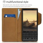 Husa pentru Blackberry Key2 LE, Piele naturala, Maro, 47113.24 fotografia produsului View 5 S