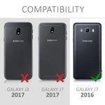 Husa pentru Samsung Galaxy J7 (2016), Silicon, Rosu, 41677.36 fotografia produsului View 3 S