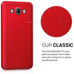 Husa pentru Samsung Galaxy J7 (2016), Silicon, Rosu, 41677.36 fotografia produsului View 4 S