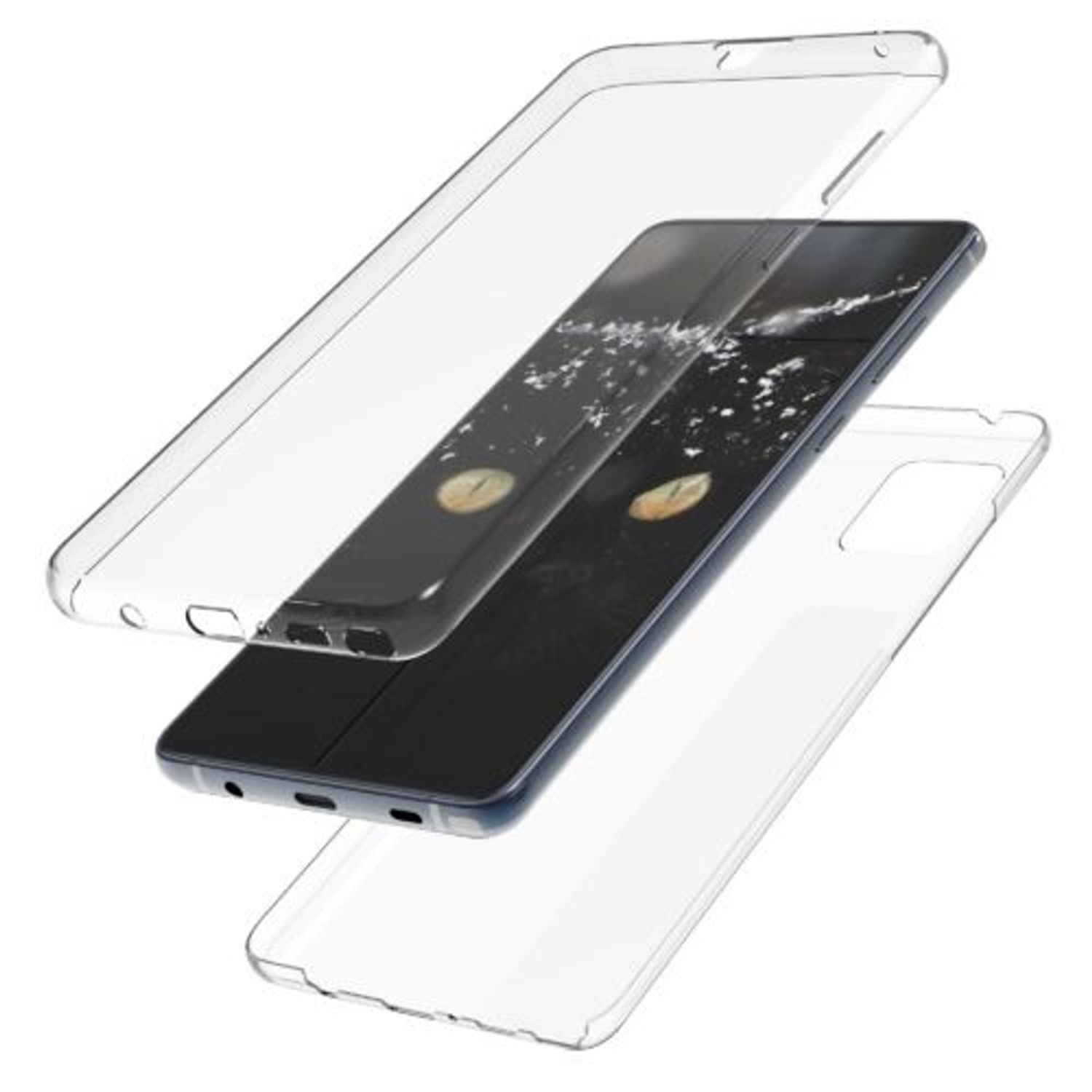 Husa pentru Samsung Galaxy Note 10 Lite, Silicon, Transparent, 51414.03 fotografia produsului View 2 L