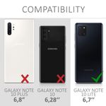 Husa pentru Samsung Galaxy Note 10 Lite, Silicon, Transparent, 51414.03 fotografia produsului View 6 S
