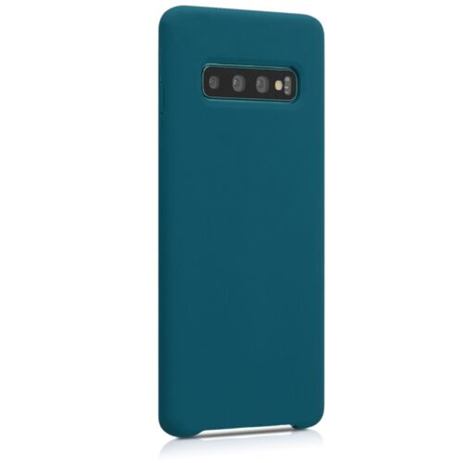 Husa pentru Samsung Galaxy S10, Silicon, Verde, 47732.57 fotografia produsului View 8 L