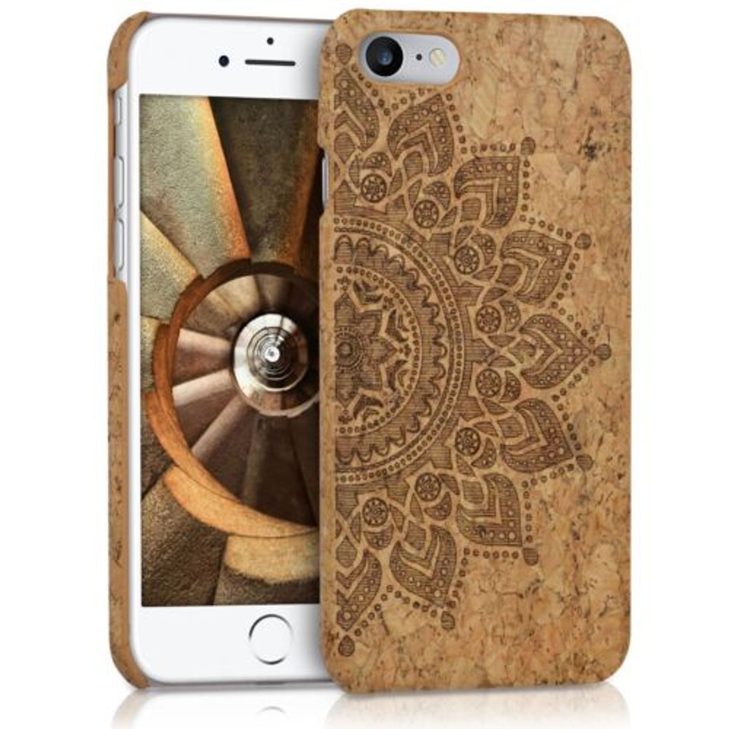 Husa pentru Apple iPhone 8/iPhone 7/iPhone SE 2, Pluta, Maro, 40521.02 fotografia produsului