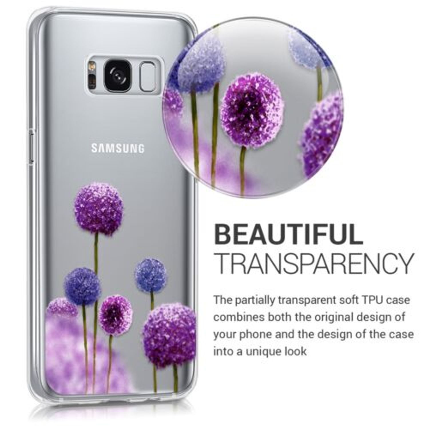 Husa pentru Samsung Galaxy S8, Silicon, Multicolor, 41784.02 fotografia produsului View 6 L