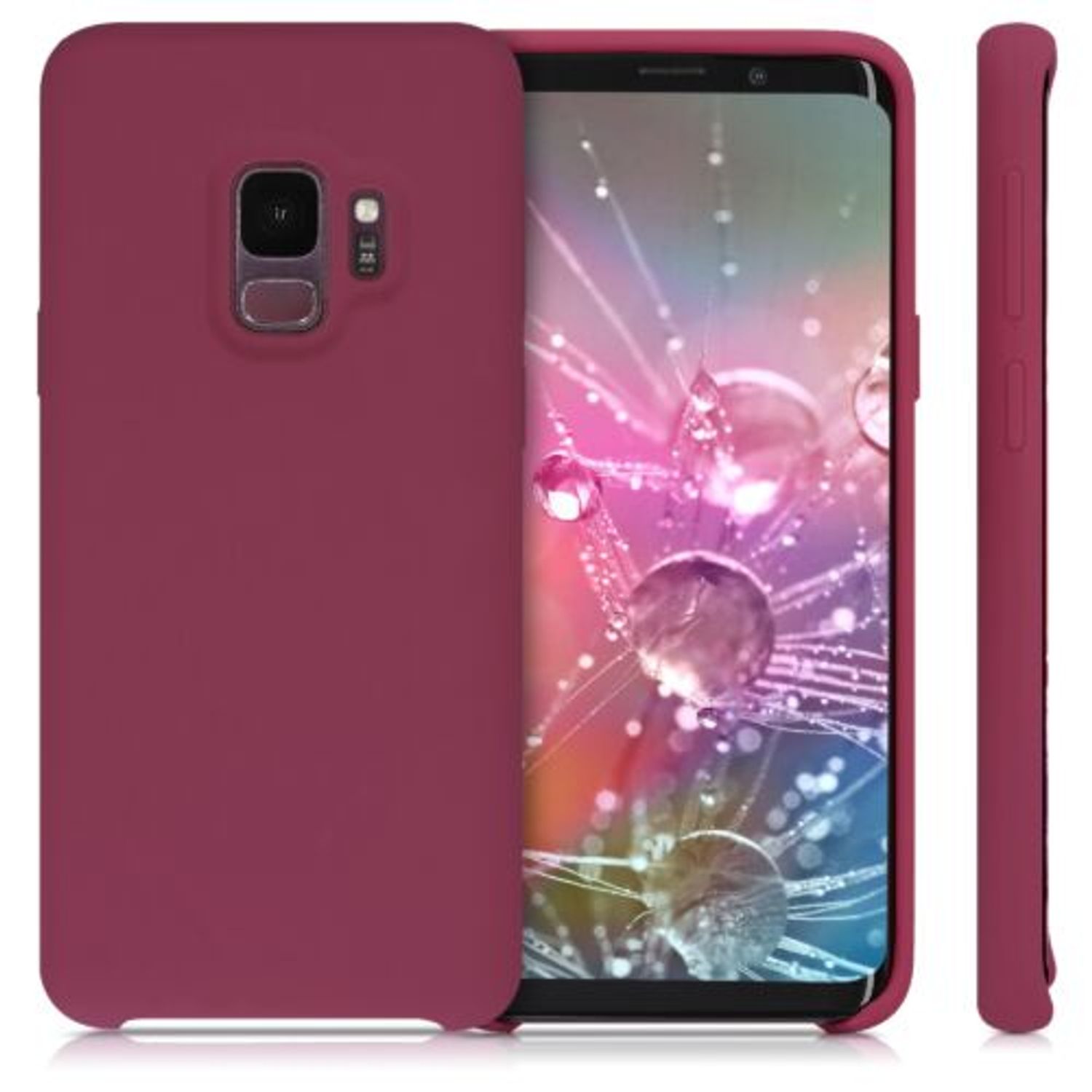 Husa pentru Samsung Galaxy S9, Silicon, Violet, 44182.106 fotografia produsului View 2 L