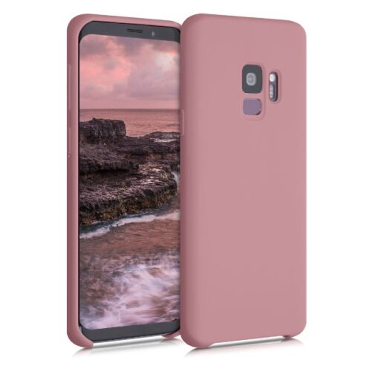 Husa pentru Samsung Galaxy S9, Silicon, Roz, 44182.193 fotografia produsului