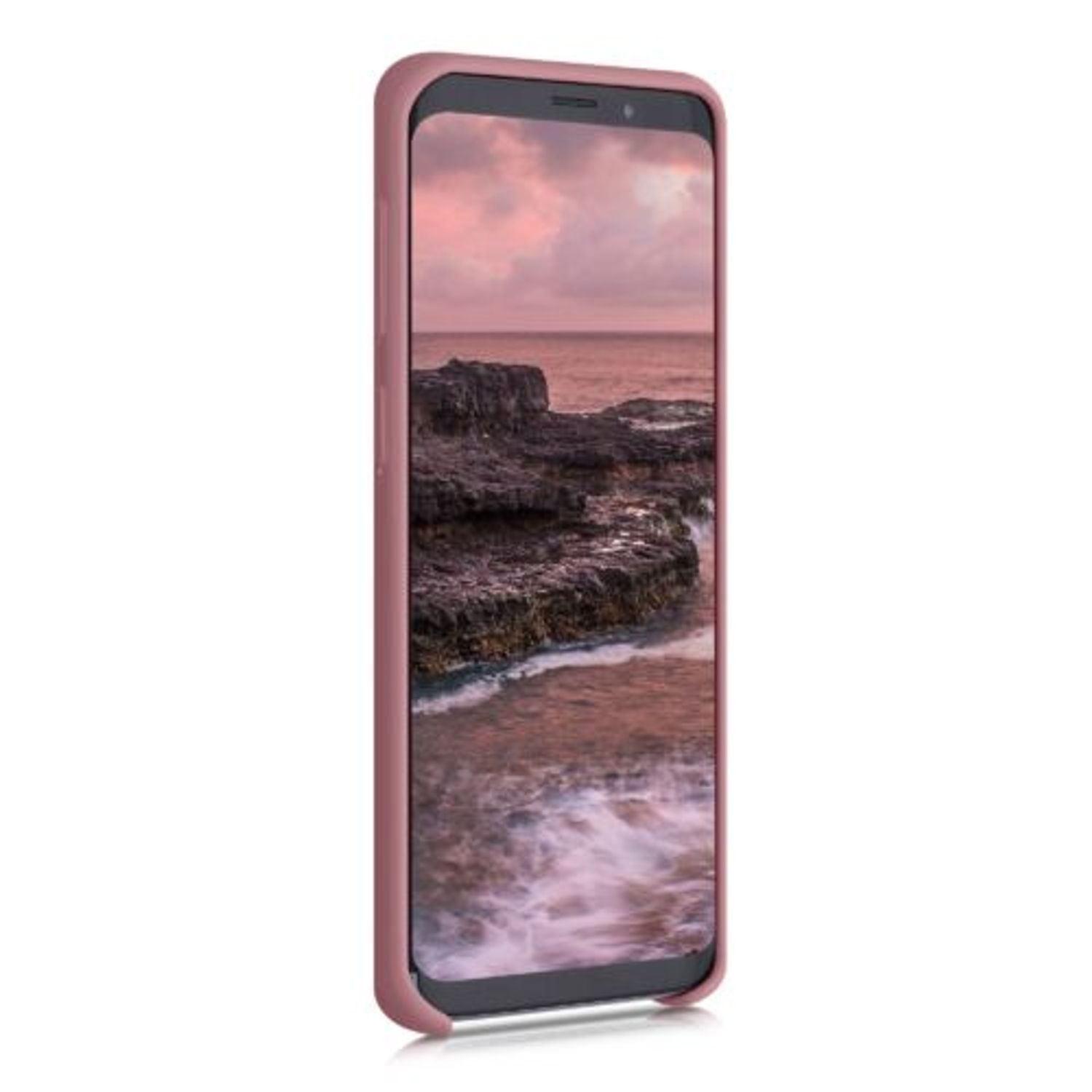 Husa pentru Samsung Galaxy S9, Silicon, Roz, 44182.193 fotografia produsului View 3 L