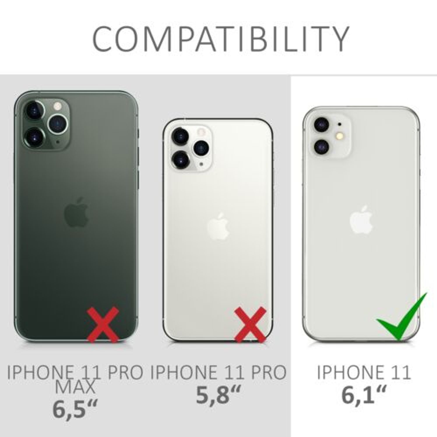 Husa pentru Apple iPhone 11, Silicon, Violet, 50791.187 fotografia produsului View 13 L
