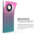 Husa pentru Huawei Mate 40 Pro, Silicon, Roz, 54239.01 fotografia produsului View 3 S