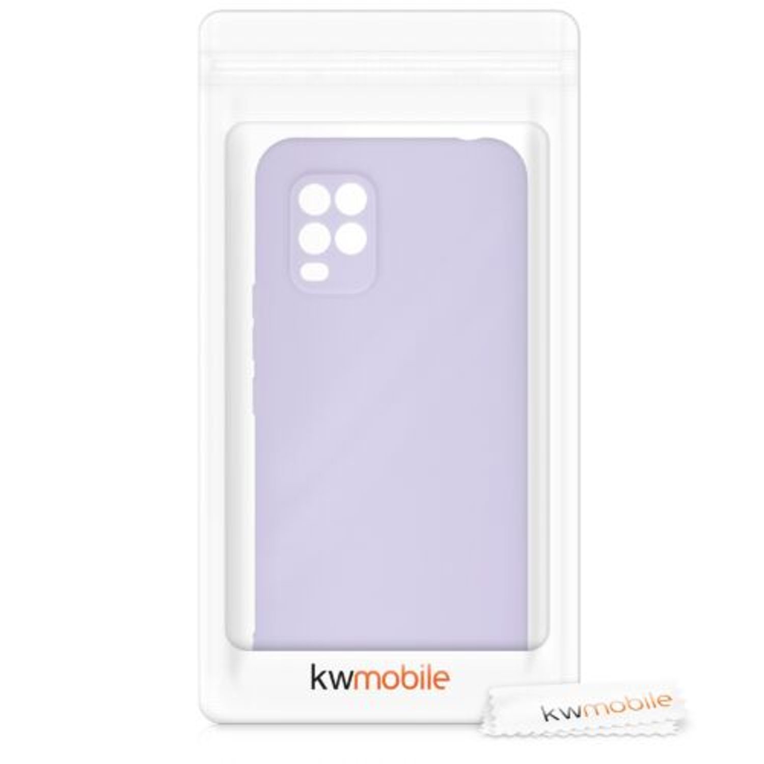 Husa pentru Xiaomi Mi 10 Lite 5G, Silicon, Mov, 52490.108 fotografia produsului View 7 L