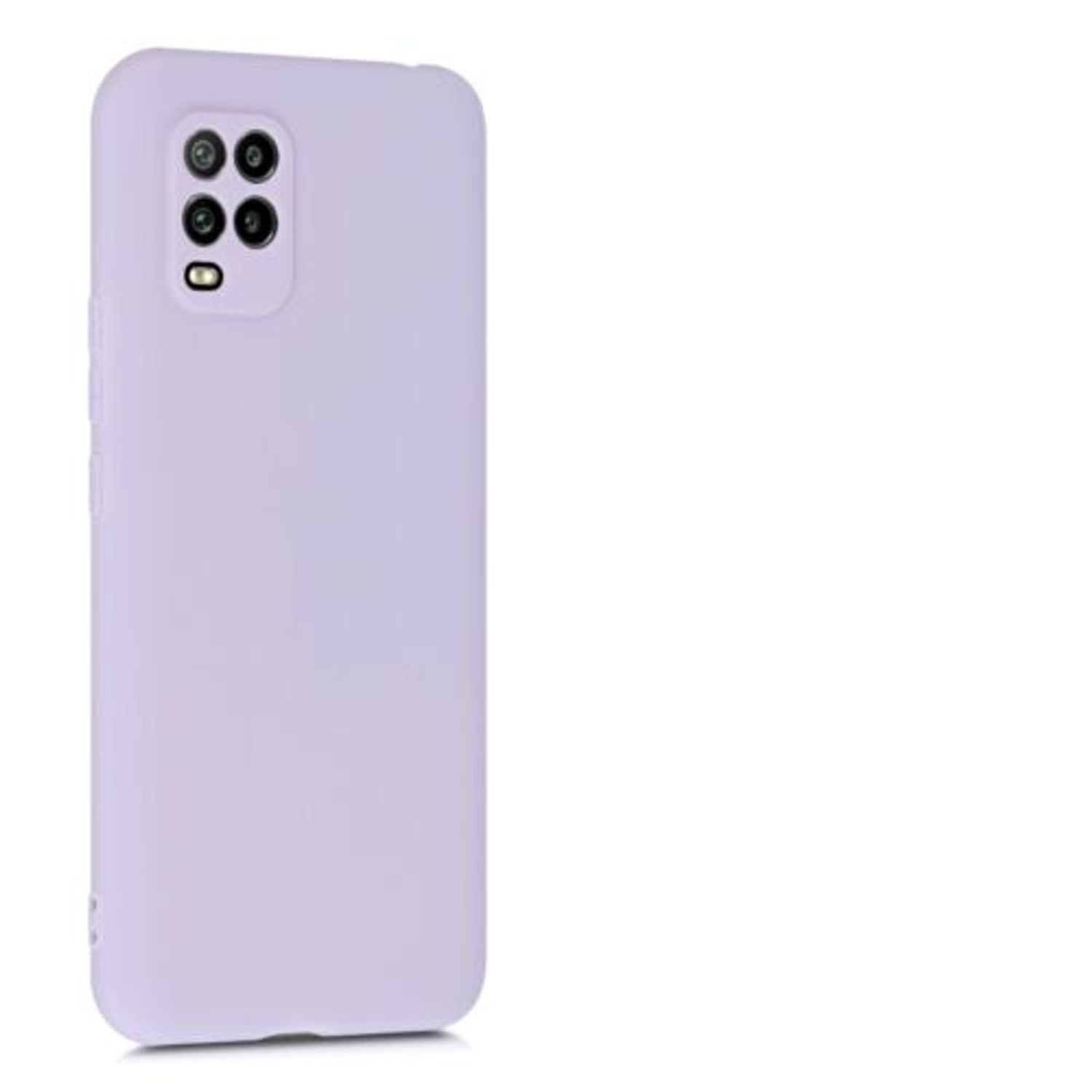 Husa pentru Xiaomi Mi 10 Lite 5G, Silicon, Mov, 52490.108 fotografia produsului View 8 L