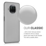 Husa pentru Xiaomi Mi 10T Lite 5G, Silicon, Silver, 53626.67 fotografia produsului View 4 S
