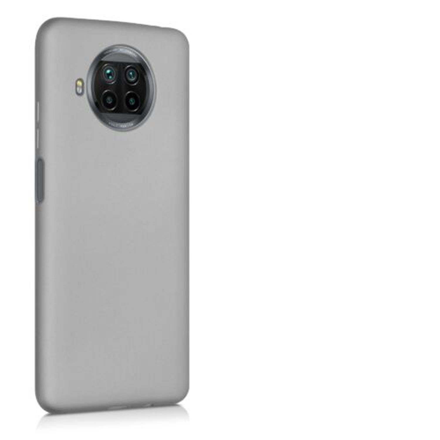 Husa pentru Xiaomi Mi 10T Lite 5G, Silicon, Silver, 53626.67 fotografia produsului View 8 L