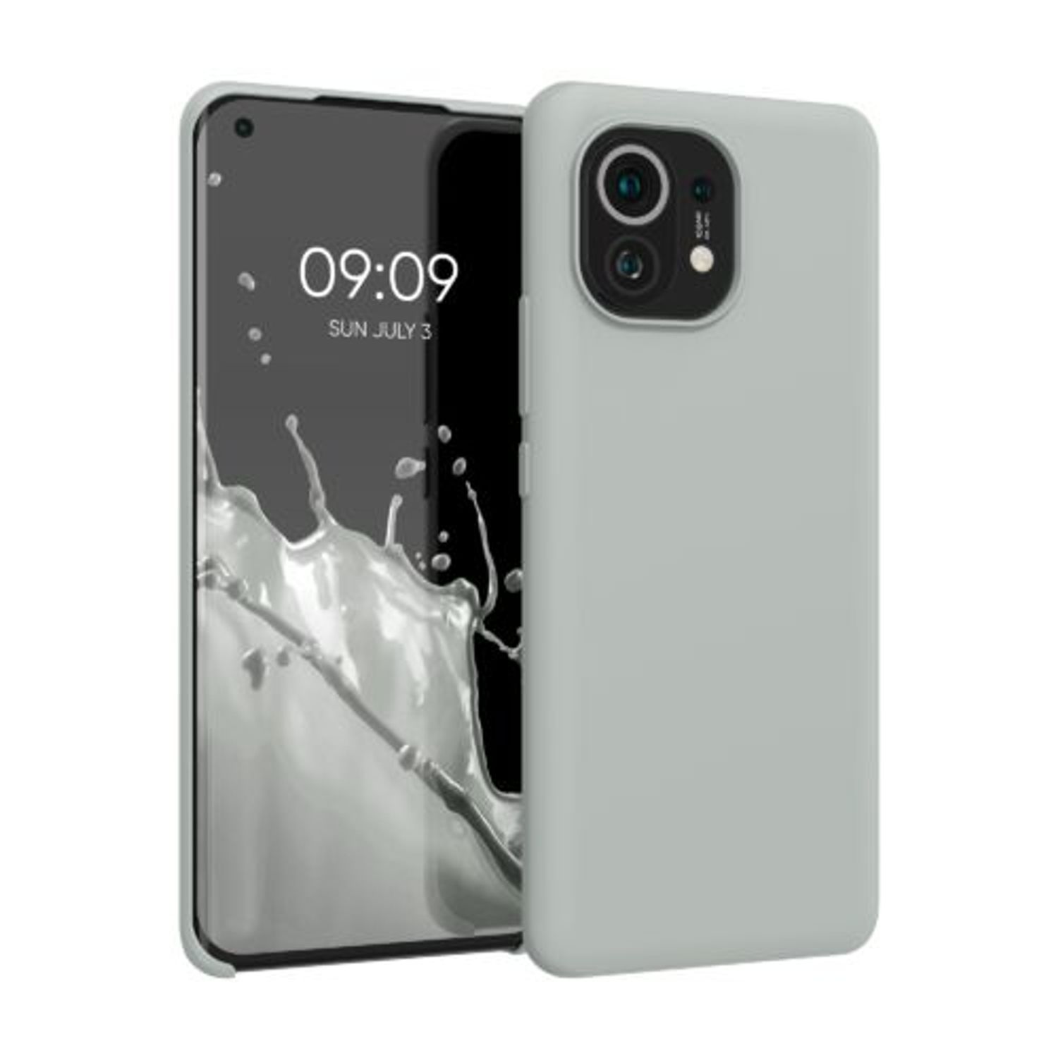 Husa pentru Xiaomi Mi 11, Silicon, Verde, 54379.70 fotografia produsului
