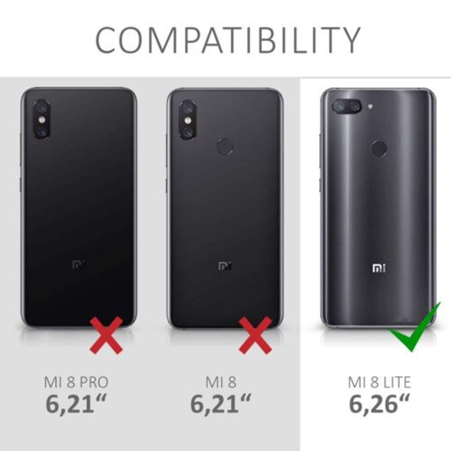 Husa pentru Xiaomi Mi 8 Lite, Silicon, Violet, 49281.82 fotografia produsului View 5 L