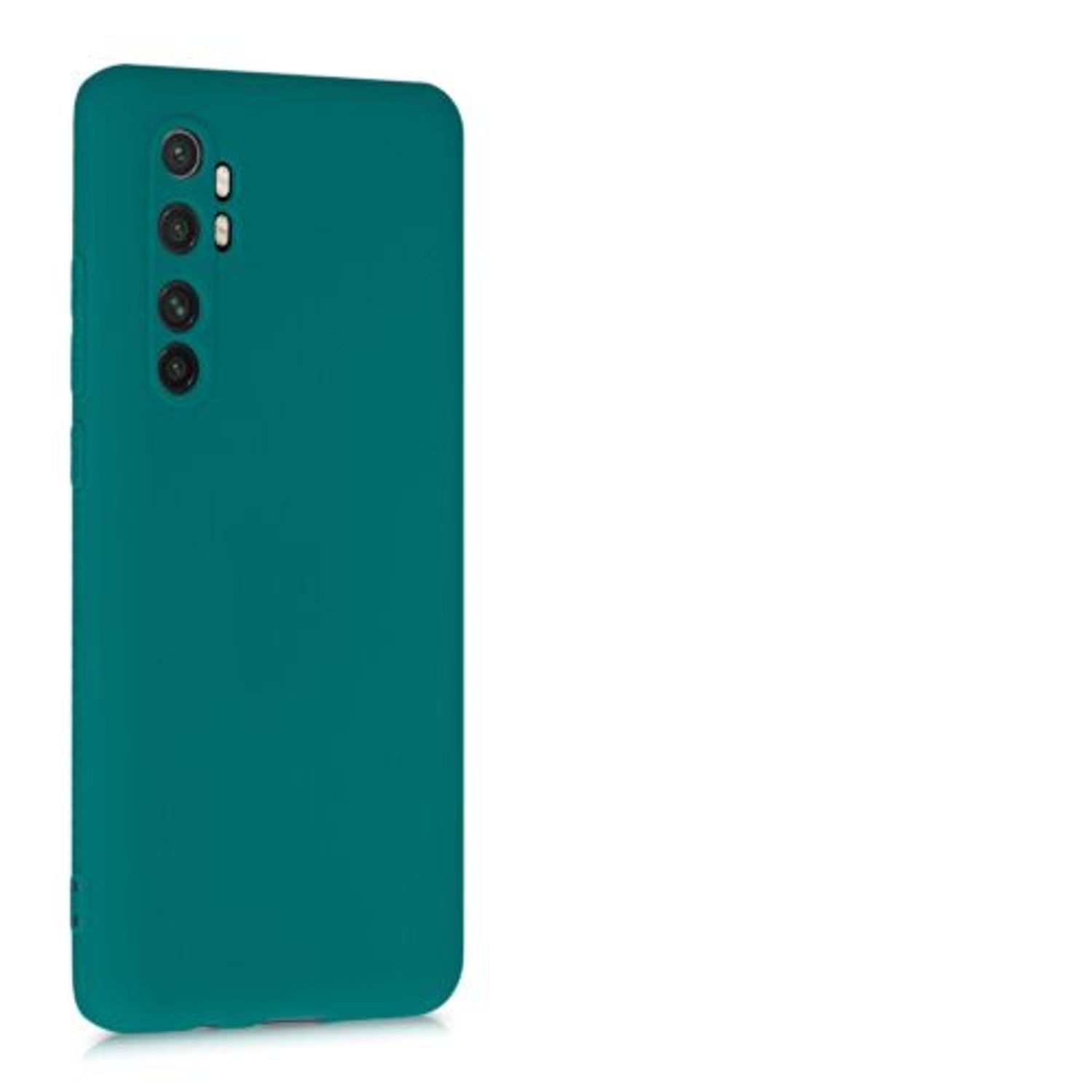 Husa pentru Xiaomi Mi Note 10 Lite, Silicon, Verde, 52443.57 fotografia produsului View 7 L