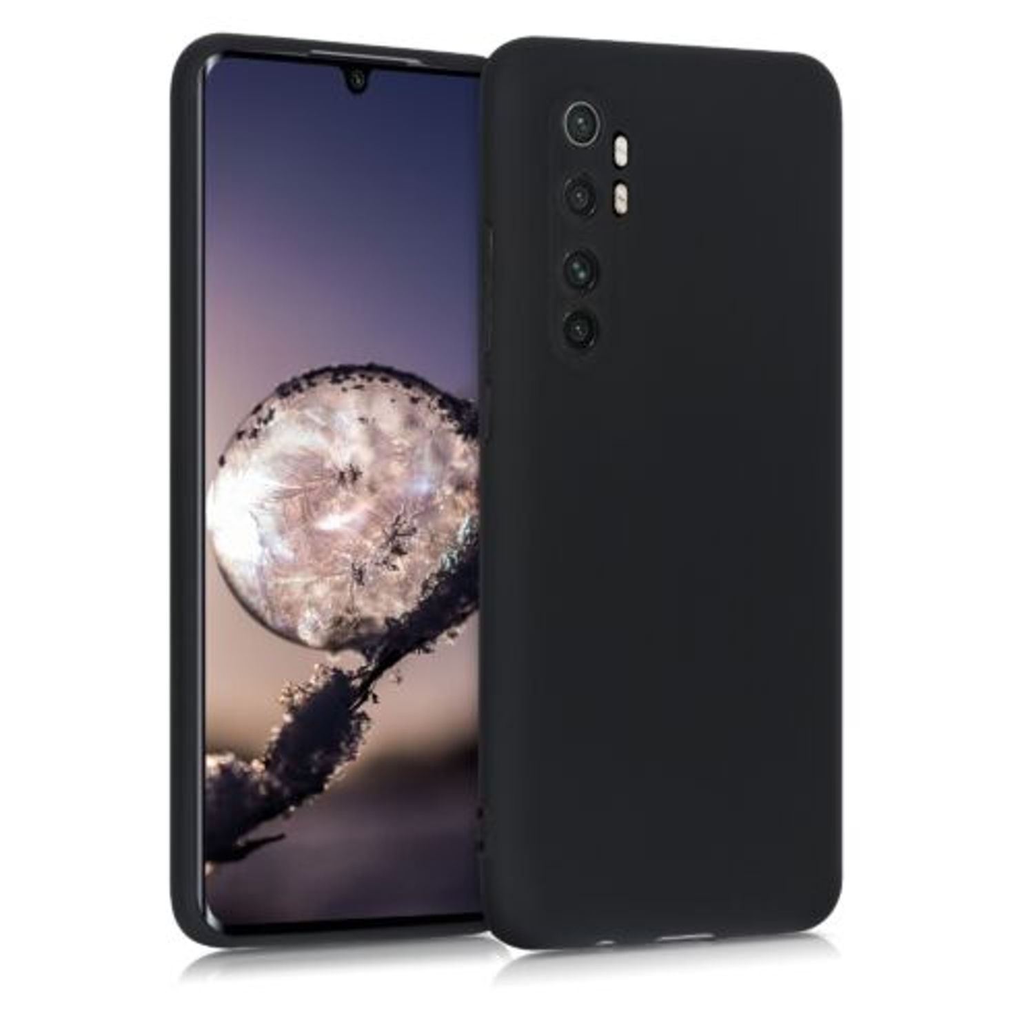 Husa pentru Xiaomi Mi Note 10 Lite, Silicon, Negru, 52443.47 fotografia produsului
