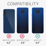 Husa pentru Motorola Moto E7, Piele ecologica, Multicolor, 54694.01 fotografia produsului View 6 S