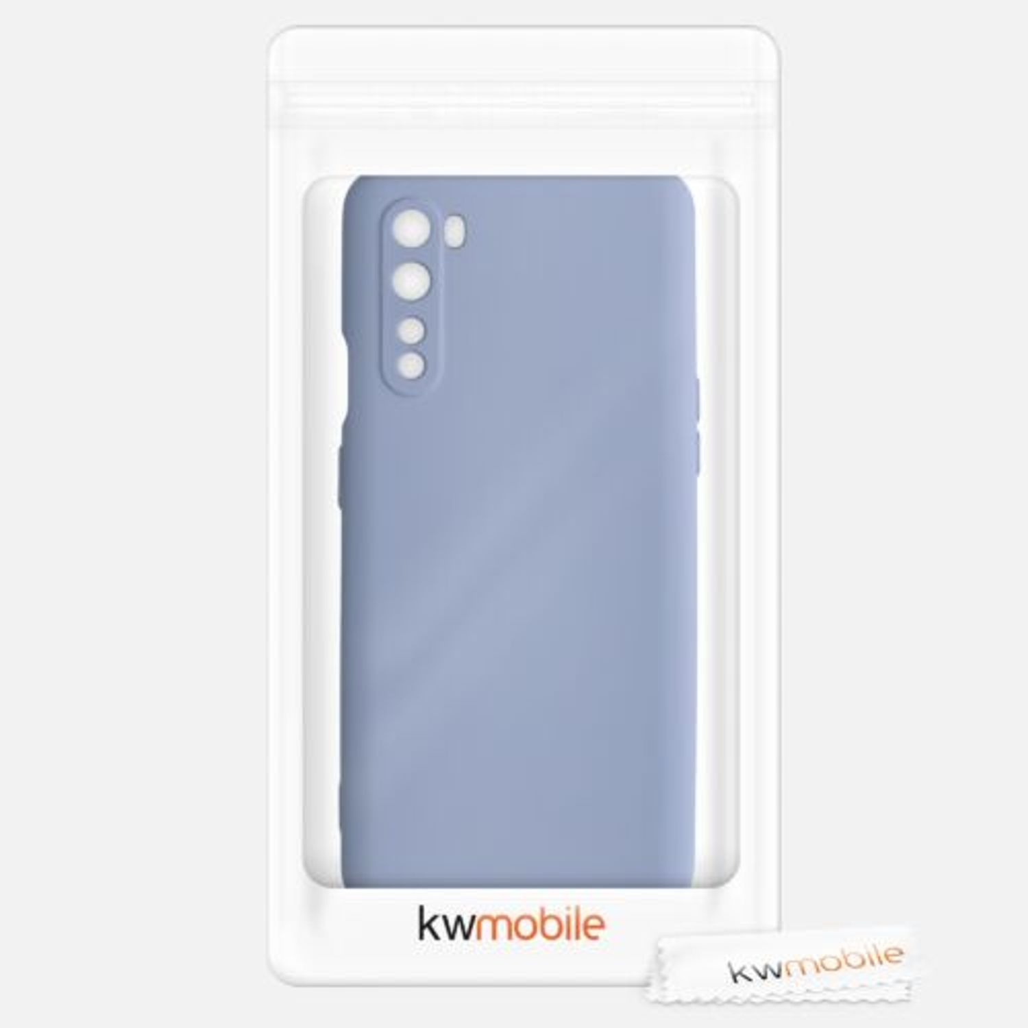 Husa pentru OnePlus Nord, Silicon, Albastru, 55343.130 fotografia produsului View 7 L