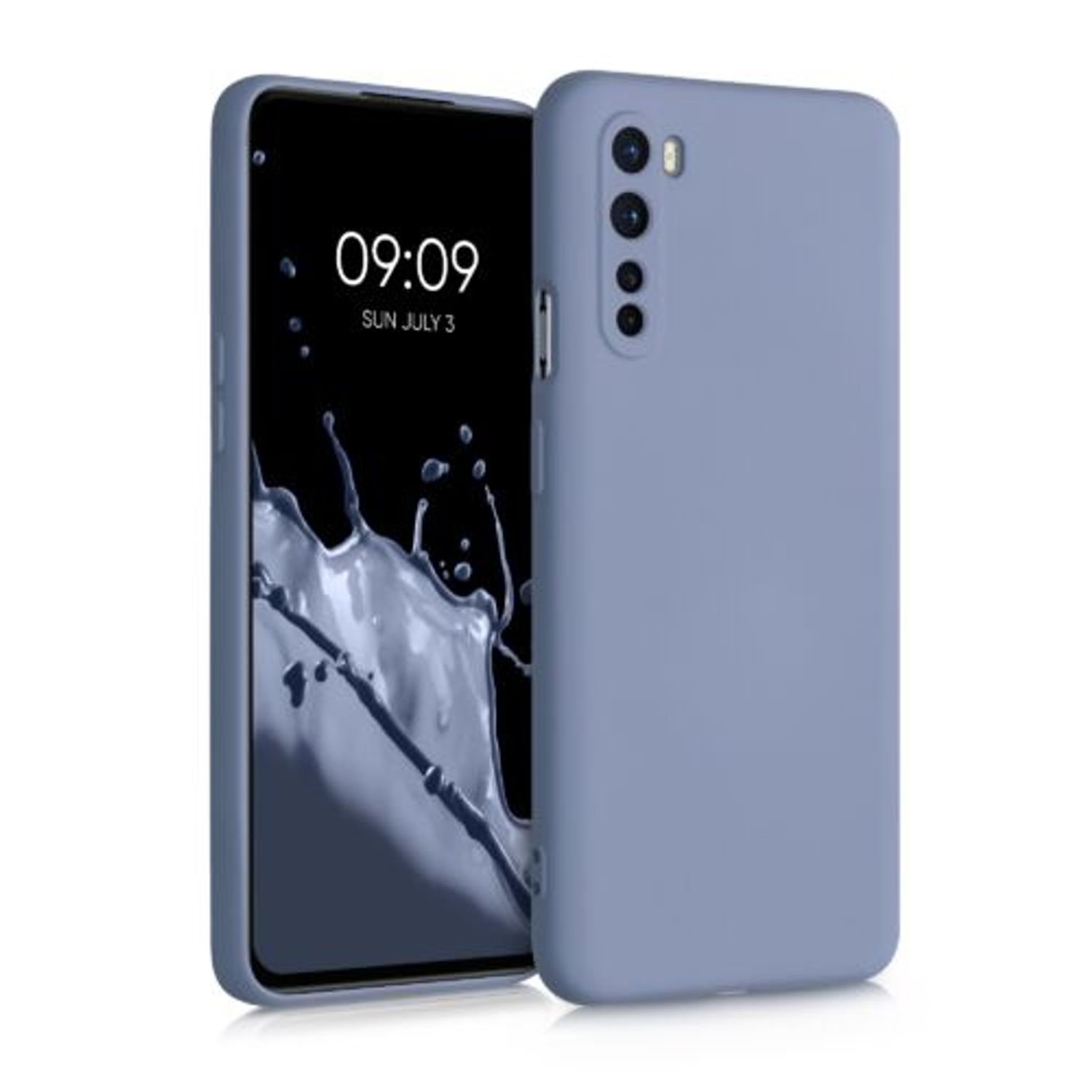 Husa pentru OnePlus Nord, Silicon, Albastru, 55343.130 fotografia produsului