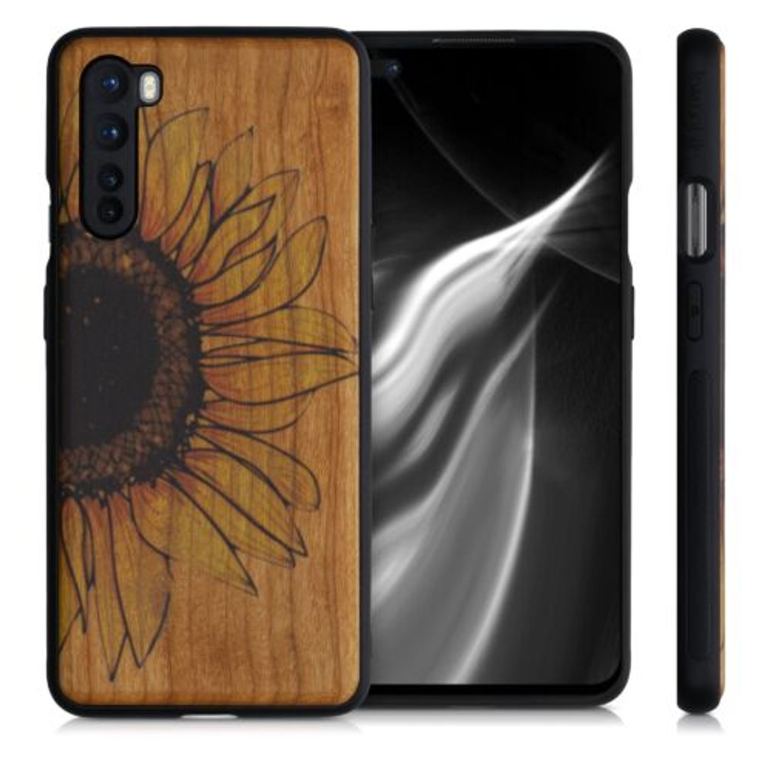 Husa pentru OnePlus Nord, Lemn, Multicolor, 51874.05 fotografia produsului View 2 L
