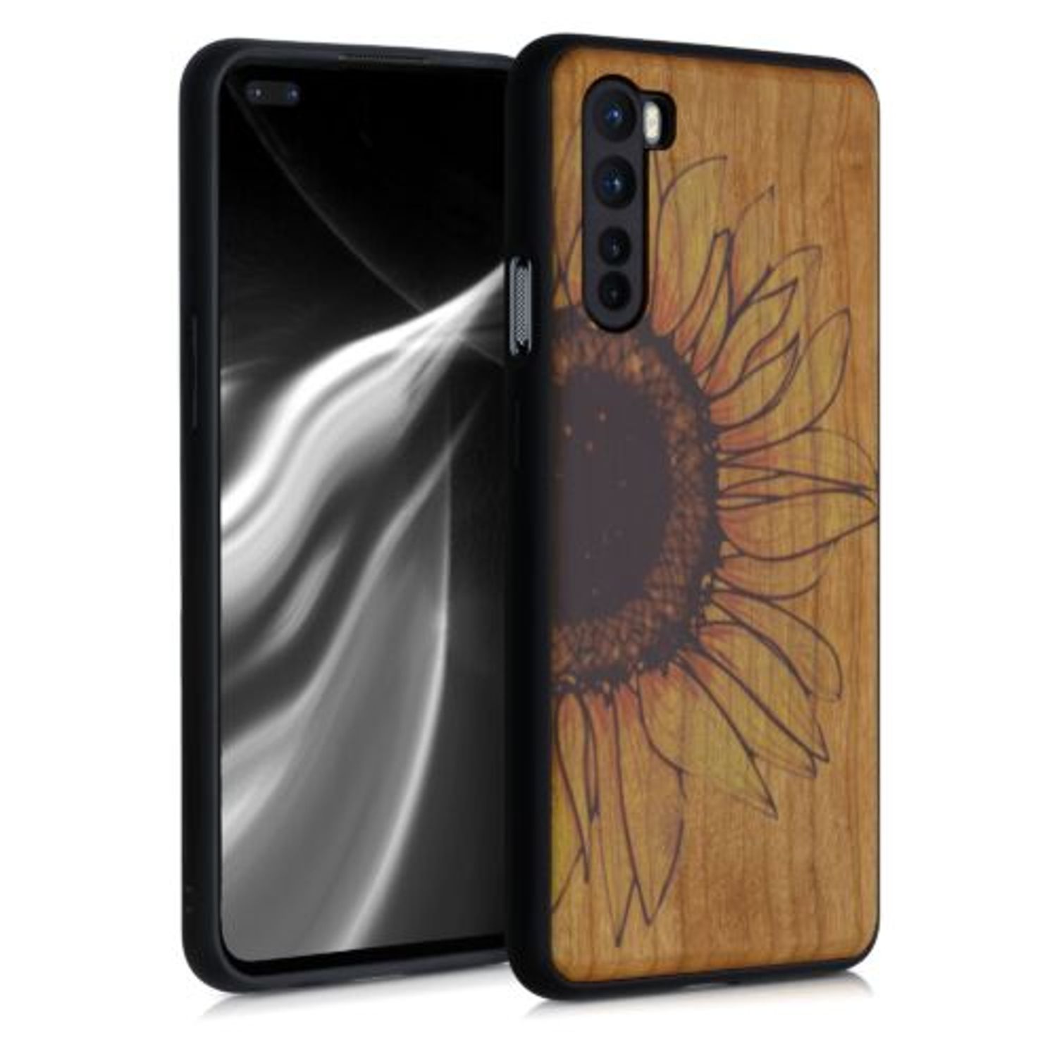 Husa pentru OnePlus Nord, Lemn, Multicolor, 51874.05 fotografia produsului