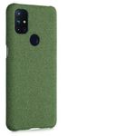 Husa pentru OnePlus Nord N10 5G, Textil, Verde, 55761.07 fotografia produsului View 8 S