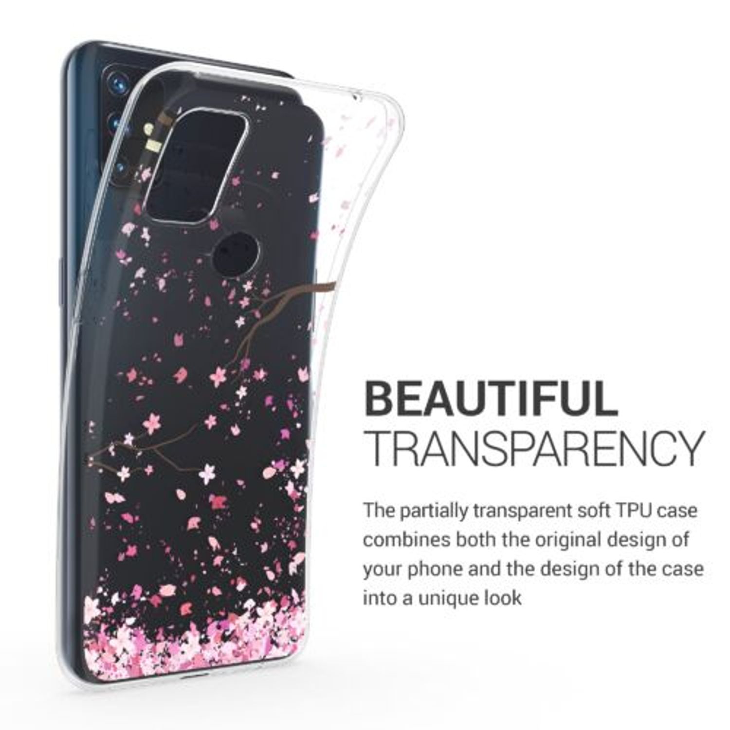 Husa pentru OnePlus Nord N10 5G, Silicon, Multicolor, 54414.04 fotografia produsului View 3 L