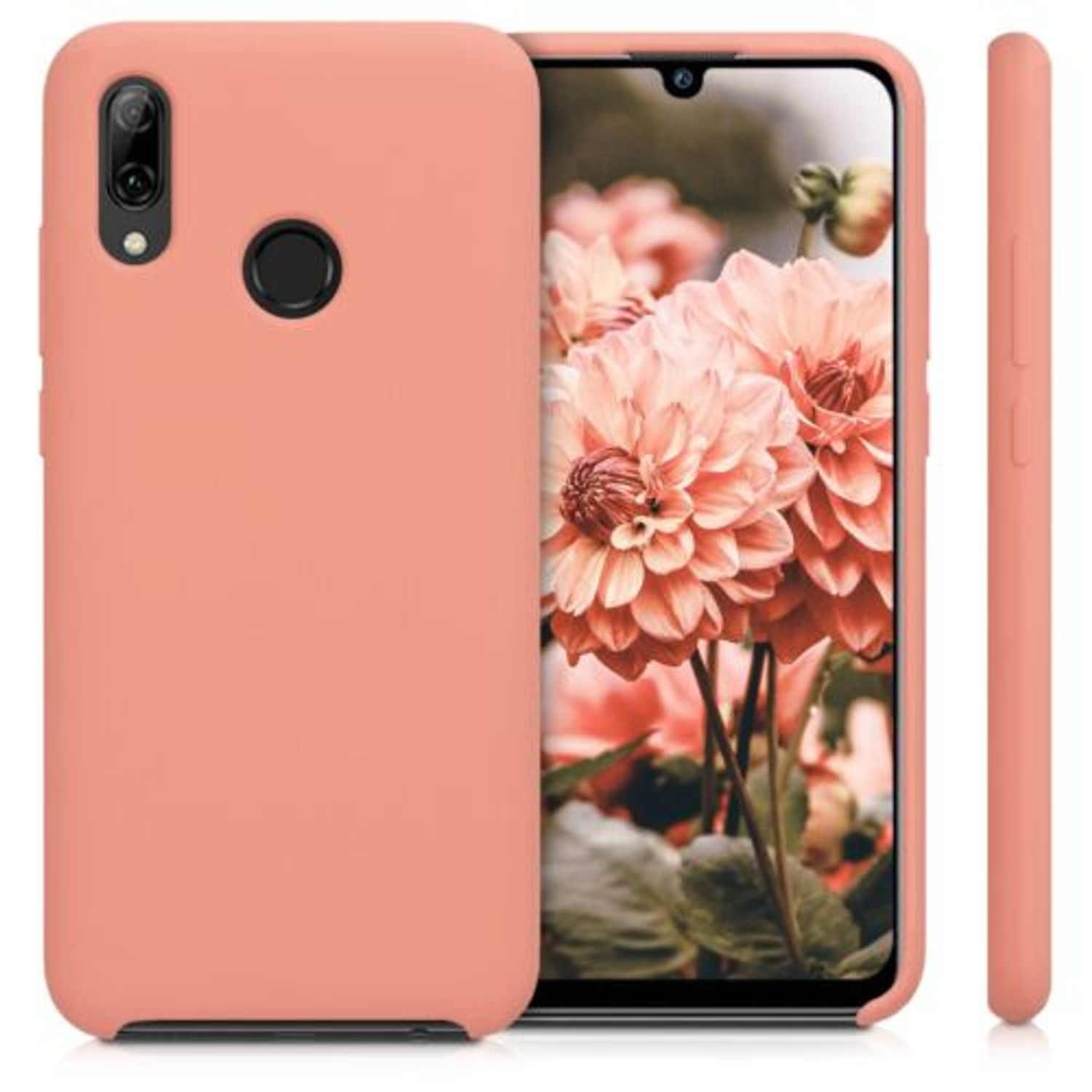 Husa pentru Huawei P Smart (2019), Silicon, Rose Gold, 47824.76 fotografia produsului View 2 L