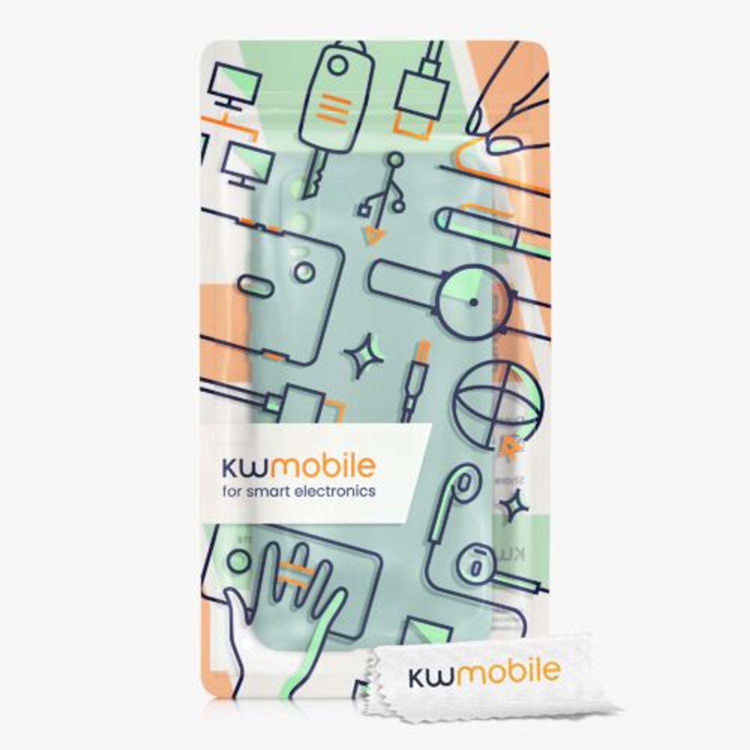 Husa pentru Huawei P20, Silicon, Verde, 52616.71 fotografia produsului View 7 L