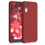 Husa pentru Huawei P20, Silicon, Rosu, 45689.20 fotografia produsului