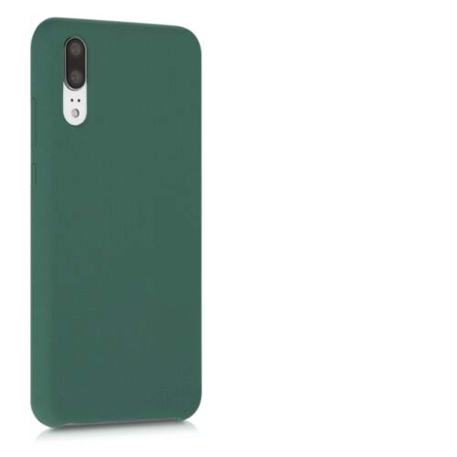 Husa pentru Huawei P20, Silicon, Verde, 45689.166 fotografia produsului View 8 L
