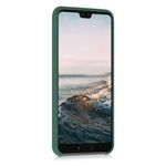 Husa pentru Huawei P20, Silicon, Verde, 45689.166 fotografia produsului View 3 S