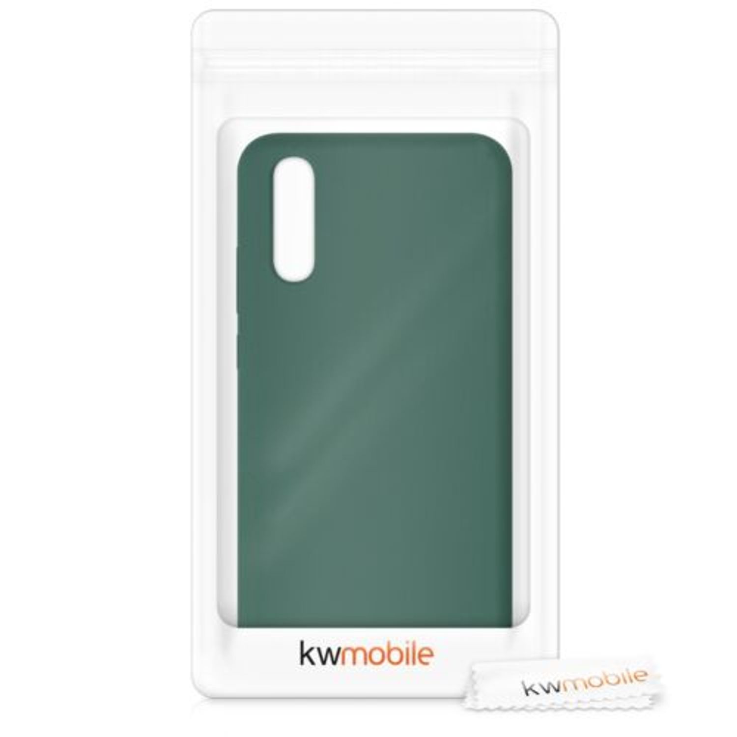 Husa pentru Huawei P20, Silicon, Verde, 45689.166 fotografia produsului View 7 L