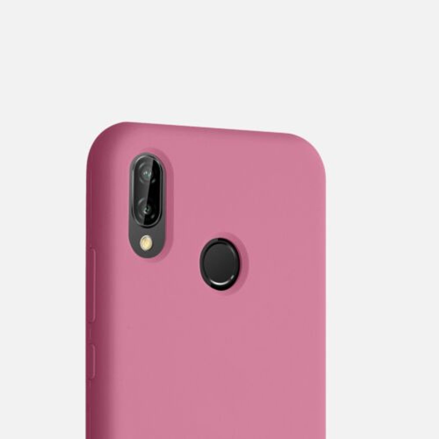 Husa pentru Huawei P20 Lite, Silicon, Roz, 45687.212 fotografia produsului View 8 L