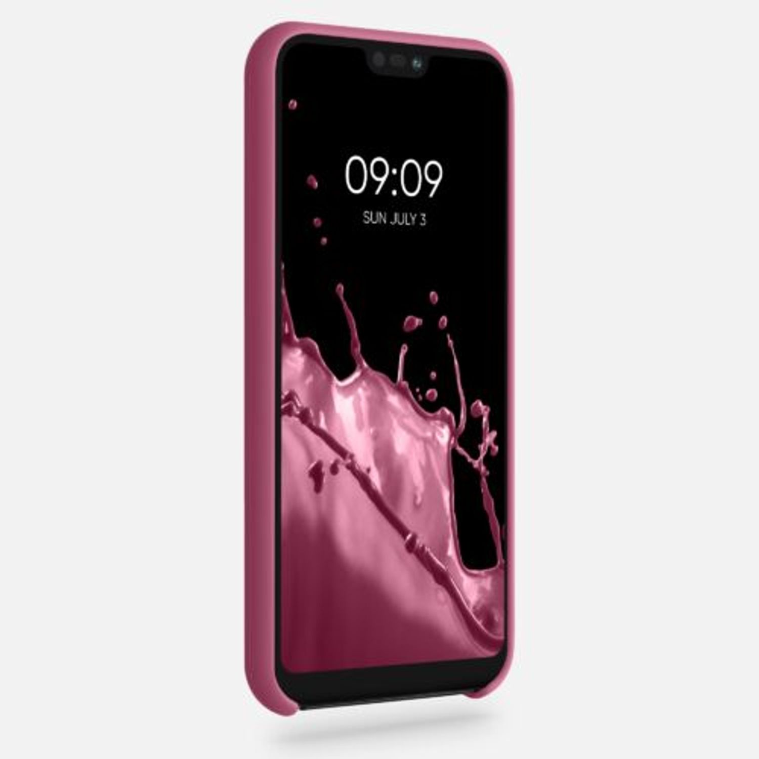 Husa pentru Huawei P20 Lite, Silicon, Roz, 45687.212 fotografia produsului View 3 L