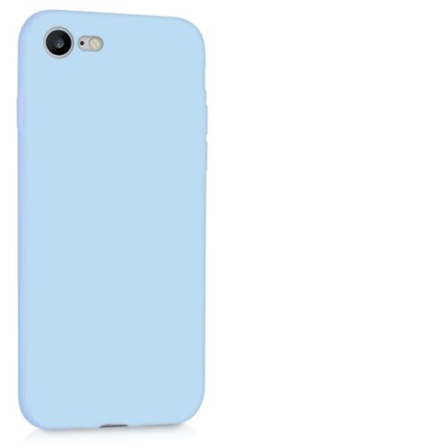 Husa pentru Apple iPhone 8/iPhone 7/iPhone SE 2, Silicon, Albastru, 39458.23 fotografia produsului View 8 L